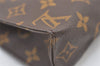 Authentic Louis Vuitton Monogram Poche Toilette 19 M47544 Cosmetics Pouch 2973J