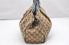 Authentic GUCCI Sukey Shoulder Tote Bag GG Canvas Leather 211944 Brown 2973K