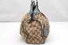 Authentic GUCCI Sukey Shoulder Tote Bag GG Canvas Leather 211944 Brown 2973K
