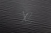 Authentic Louis Vuitton Epi Lussac Shoulder Tote Bag Black M52282 LV 2974J