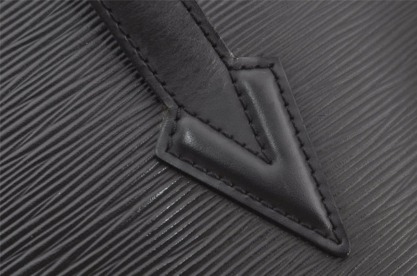 Authentic Louis Vuitton Epi Lussac Shoulder Tote Bag Black M52282 LV 2974J