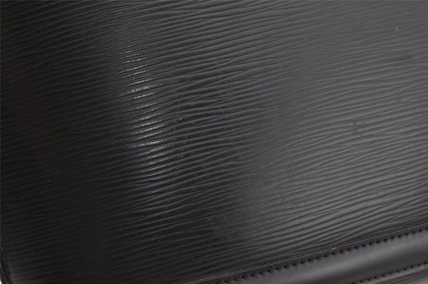 Authentic Louis Vuitton Epi Lussac Shoulder Tote Bag Black M52282 LV 2974J