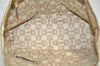 Authentic GUCCI Sherry Line Tote Bag GG Canvas Leather 137396 Beige 2974K