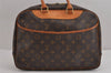 Authentic Louis Vuitton Monogram Deauville Hand Bag M47270 LV 2975J