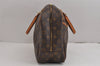 Authentic Louis Vuitton Monogram Deauville Hand Bag M47270 LV 2975J