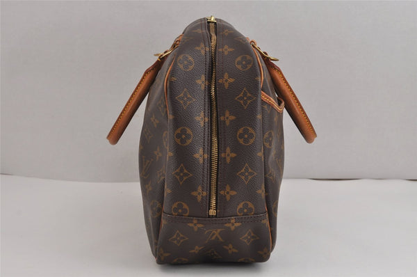 Authentic Louis Vuitton Monogram Deauville Hand Bag M47270 LV 2975J