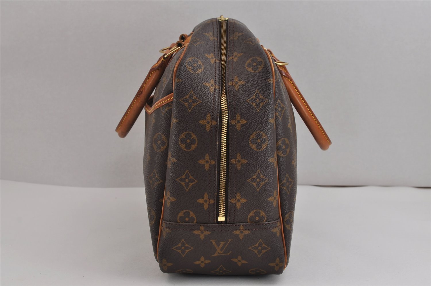 Authentic Louis Vuitton Monogram Deauville Hand Bag M47270 LV 2975J