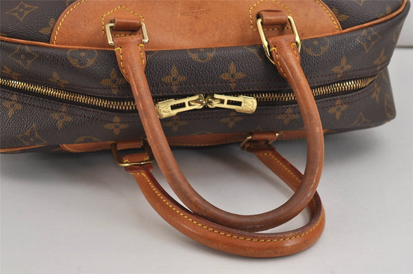 Authentic Louis Vuitton Monogram Deauville Hand Bag M47270 LV 2975J