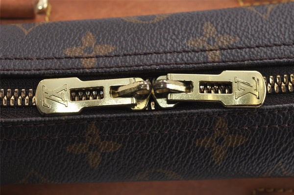 Authentic Louis Vuitton Monogram Deauville Hand Bag M47270 LV 2975J