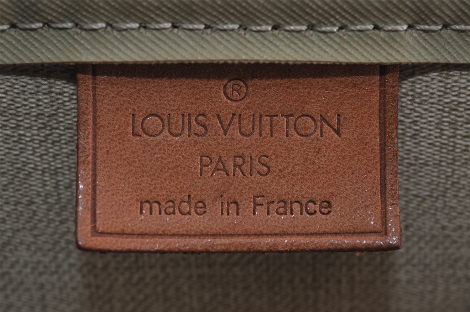Authentic Louis Vuitton Monogram Deauville Hand Bag M47270 LV 2975J