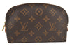 Authentic Louis Vuitton Monogram Pochette Cosmetic Pouch M47515 LV 2975K