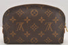 Authentic Louis Vuitton Monogram Pochette Cosmetic Pouch M47515 LV 2975K