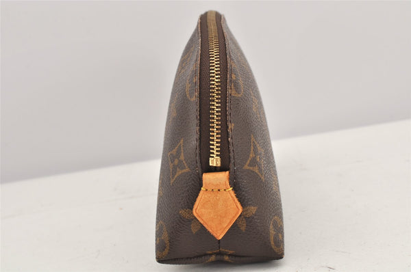 Authentic Louis Vuitton Monogram Pochette Cosmetic Pouch M47515 LV 2975K