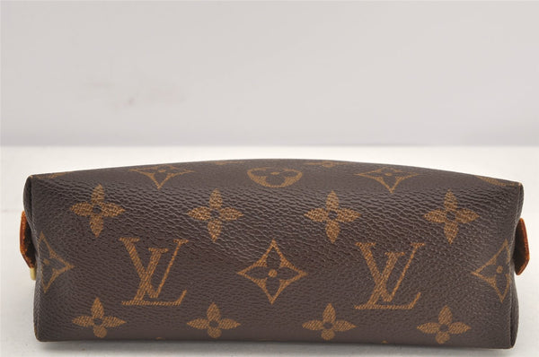 Authentic Louis Vuitton Monogram Pochette Cosmetic Pouch M47515 LV 2975K
