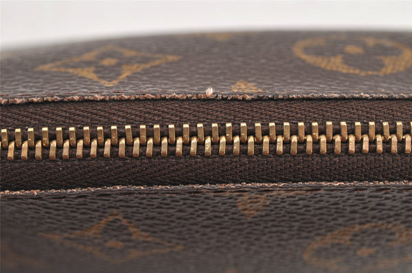 Authentic Louis Vuitton Monogram Pochette Cosmetic Pouch M47515 LV 2975K