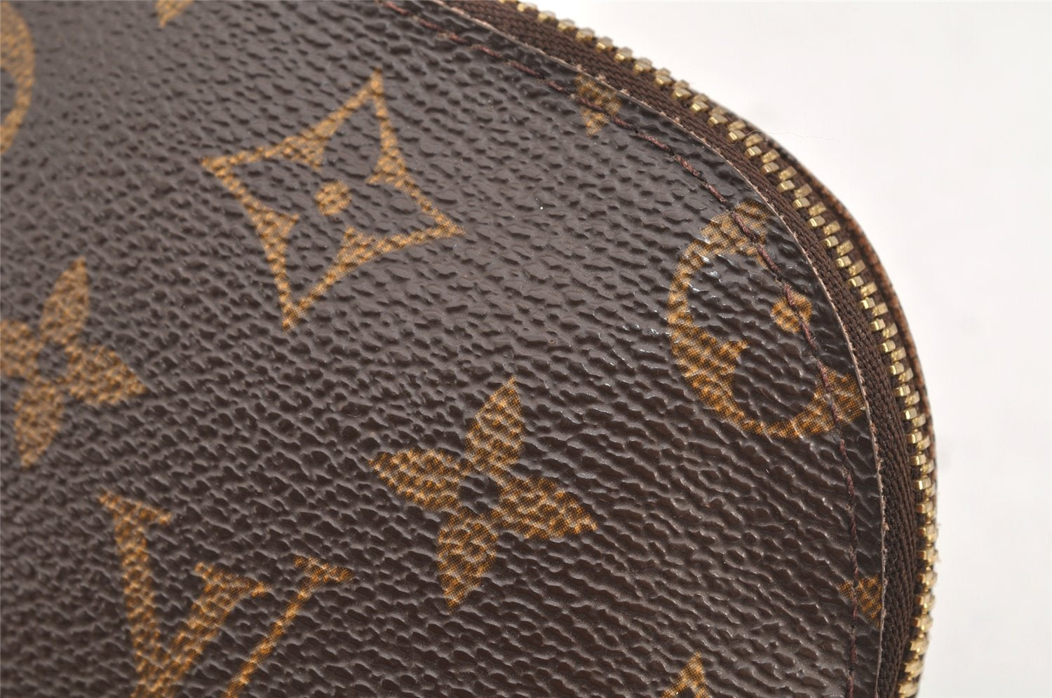 Authentic Louis Vuitton Monogram Pochette Cosmetic Pouch M47515 LV 2975K