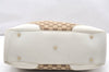 Authentic GUCCI Bamboo Shoulder Tote Bag GG Canvas Leather 154375 Brown 2976K