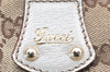 Authentic GUCCI Bamboo Shoulder Tote Bag GG Canvas Leather 154375 Brown 2976K