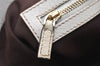 Authentic GUCCI Bamboo Shoulder Tote Bag GG Canvas Leather 154375 Brown 2976K