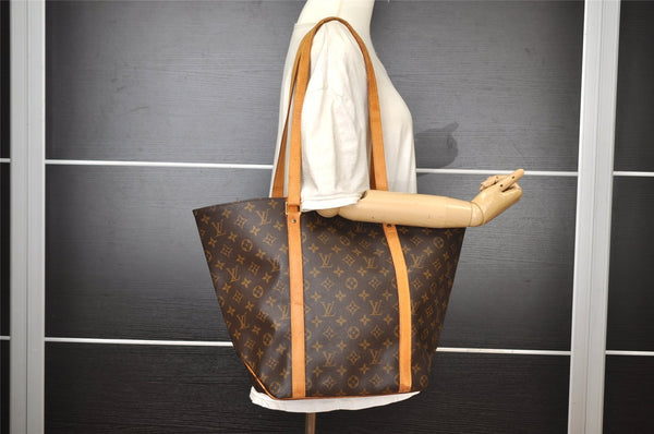 Authentic Louis Vuitton Monogram Sac Shopping PM Tote Bag M51108 LV 2977I