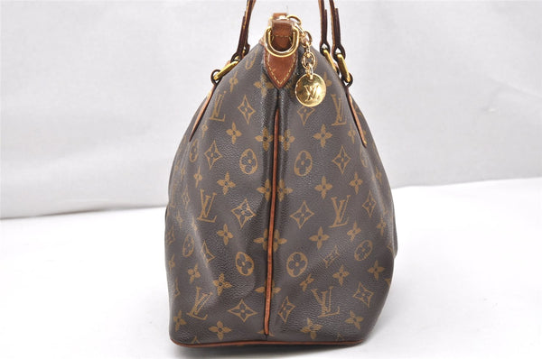 Authentic Louis Vuitton Monogram Palermo PM Shoulder Tote Bag M40145 LV 2977K