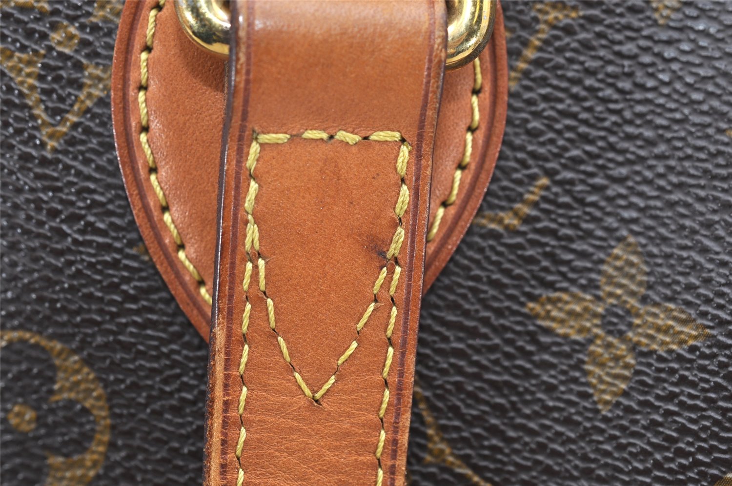 Authentic Louis Vuitton Monogram Palermo PM Shoulder Tote Bag M40145 LV 2977K