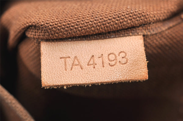 Authentic Louis Vuitton Monogram Palermo PM Shoulder Tote Bag M40145 LV 2977K