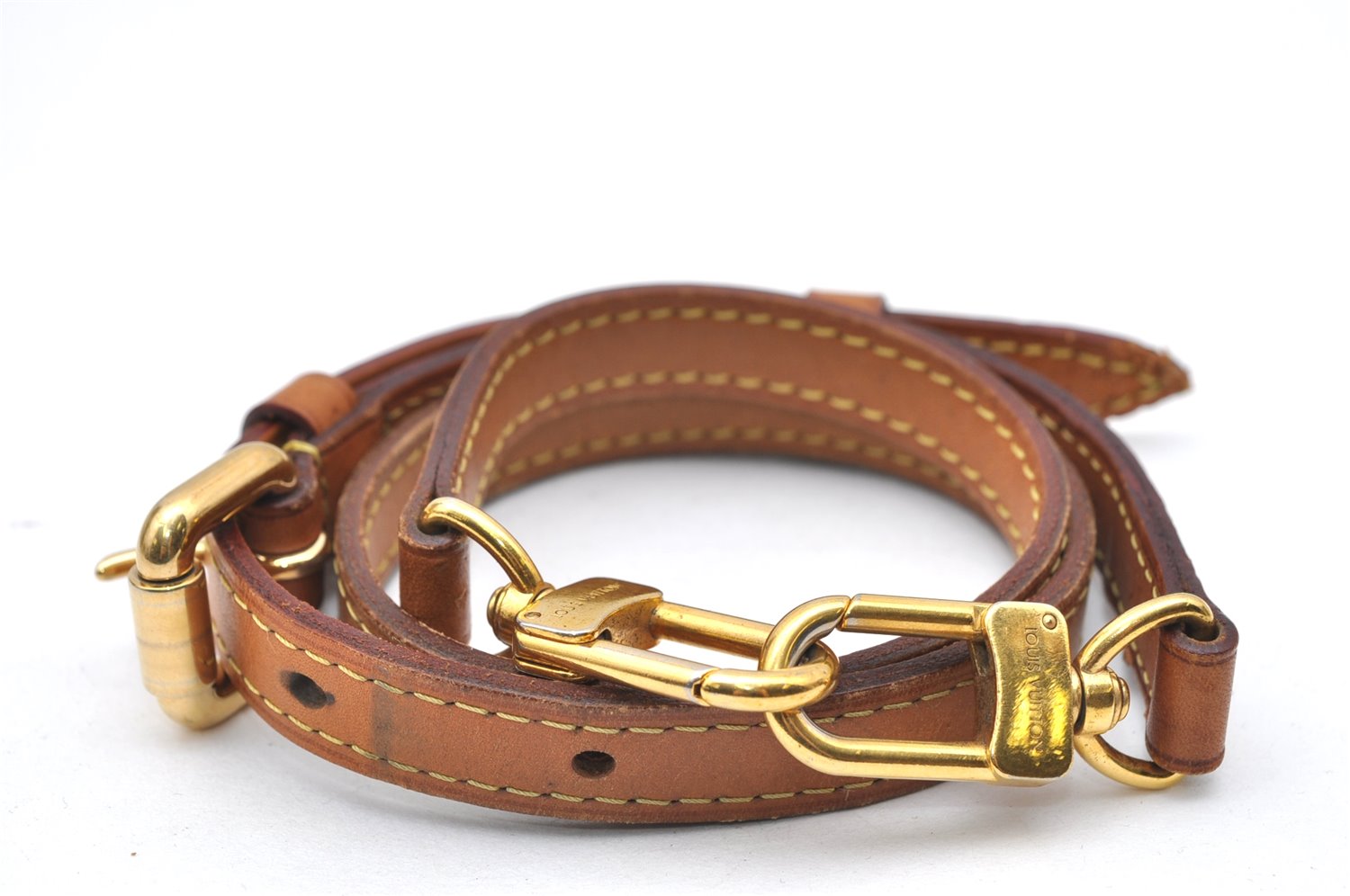 Authentic Louis Vuitton Monogram Palermo PM Shoulder Tote Bag M40145 LV 2977K