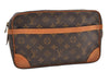 Authentic Louis Vuitton Monogram Compiegne 28 Clutch Hand Bag M51845 LV 2978J