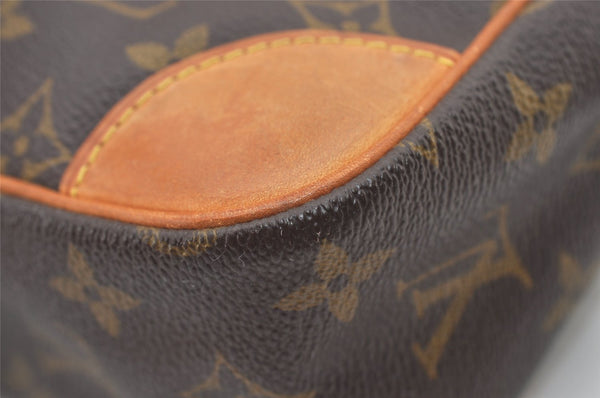 Authentic Louis Vuitton Monogram Compiegne 28 Clutch Hand Bag M51845 LV 2978J