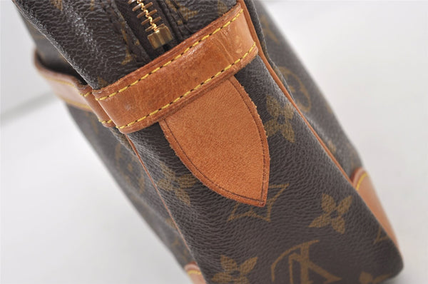 Authentic Louis Vuitton Monogram Compiegne 28 Clutch Hand Bag M51845 LV 2978J