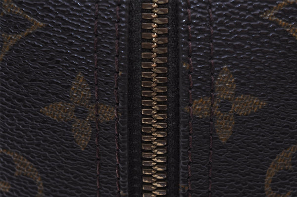 Authentic Louis Vuitton Monogram Deauville Hand Bag M47270 LV 2979I