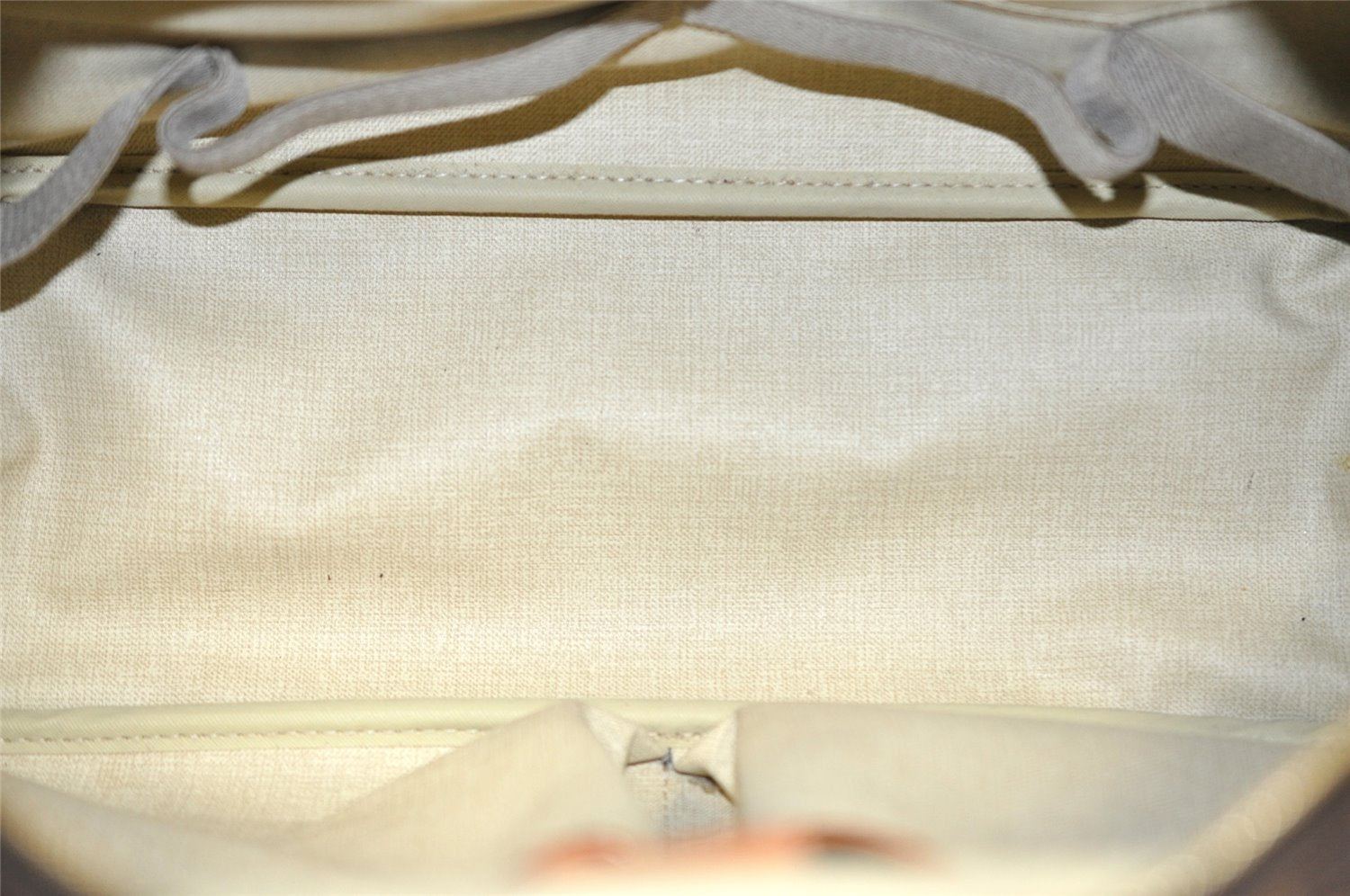 Authentic Louis Vuitton Monogram Deauville Hand Bag M47270 LV 2979I