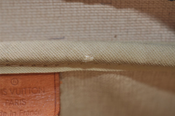 Authentic Louis Vuitton Monogram Deauville Hand Bag M47270 LV 2979I