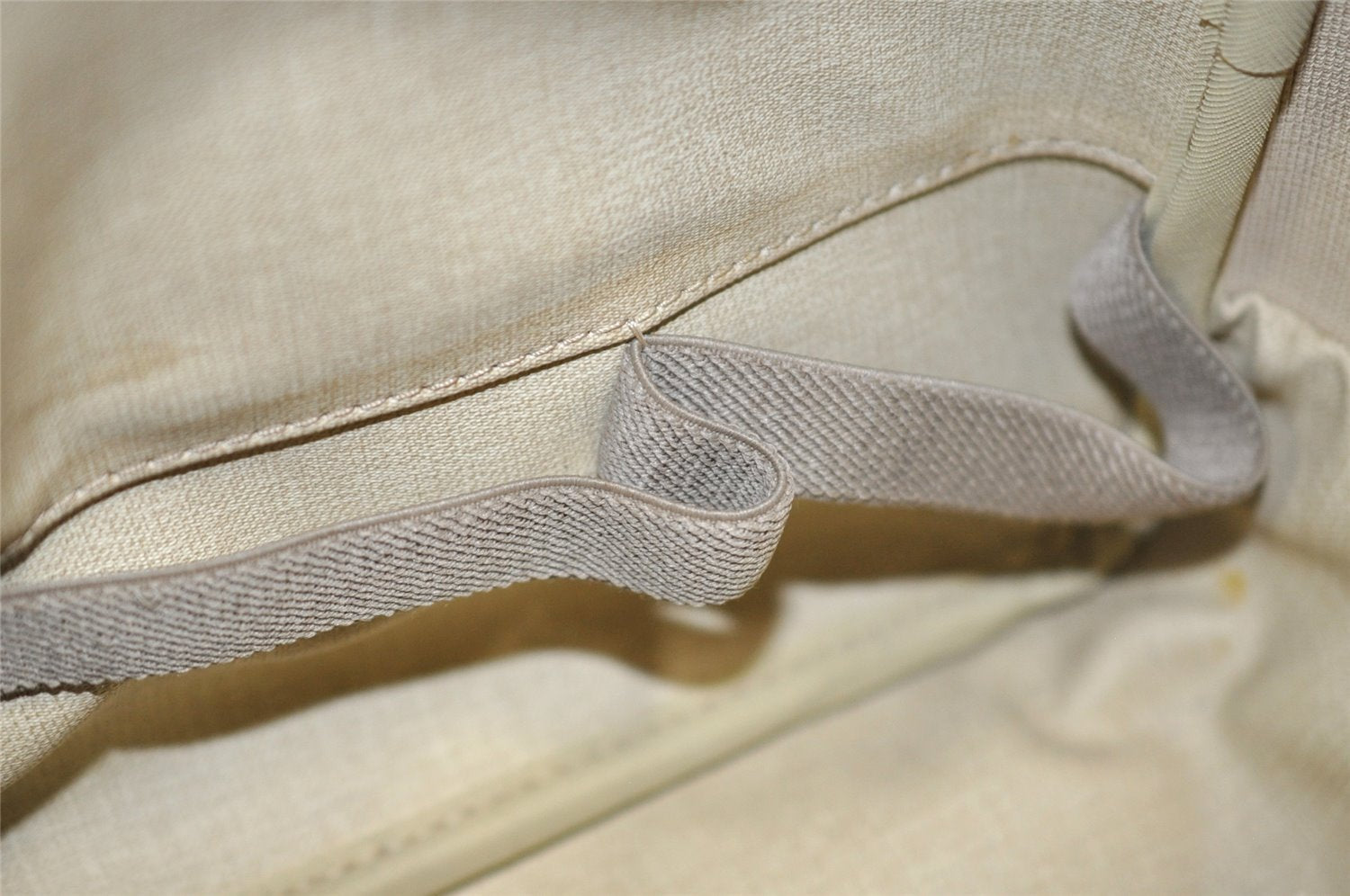 Authentic Louis Vuitton Monogram Deauville Hand Bag M47270 LV 2979I