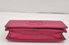 Authentic GUCCI SOHO Chain Shoulder Long Wallet Purse Leather 407041 Pink 2979K