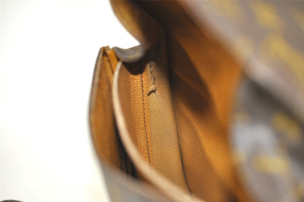 Authentic Louis Vuitton Monogram Cartouchiere GM Shoulder Bag Old Model 2980I