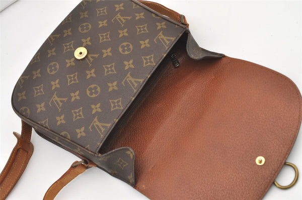 Auth Louis Vuitton Monogram Saint Cloud GM Shoulder Cross Bag Old Model LV 2980J