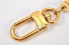 Authentic Louis Vuitton Charm Key Chain Anokre Gold M62694 LV 2982K