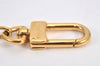 Authentic Louis Vuitton Charm Key Chain Anokre Gold M62694 LV 2982K