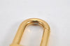 Authentic Louis Vuitton Charm Key Chain Anokre Gold M62694 LV 2982K