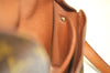 Authentic Louis Vuitton Monogram Cartouchiere MM M51253 Shoulder Cross Bag 2983I