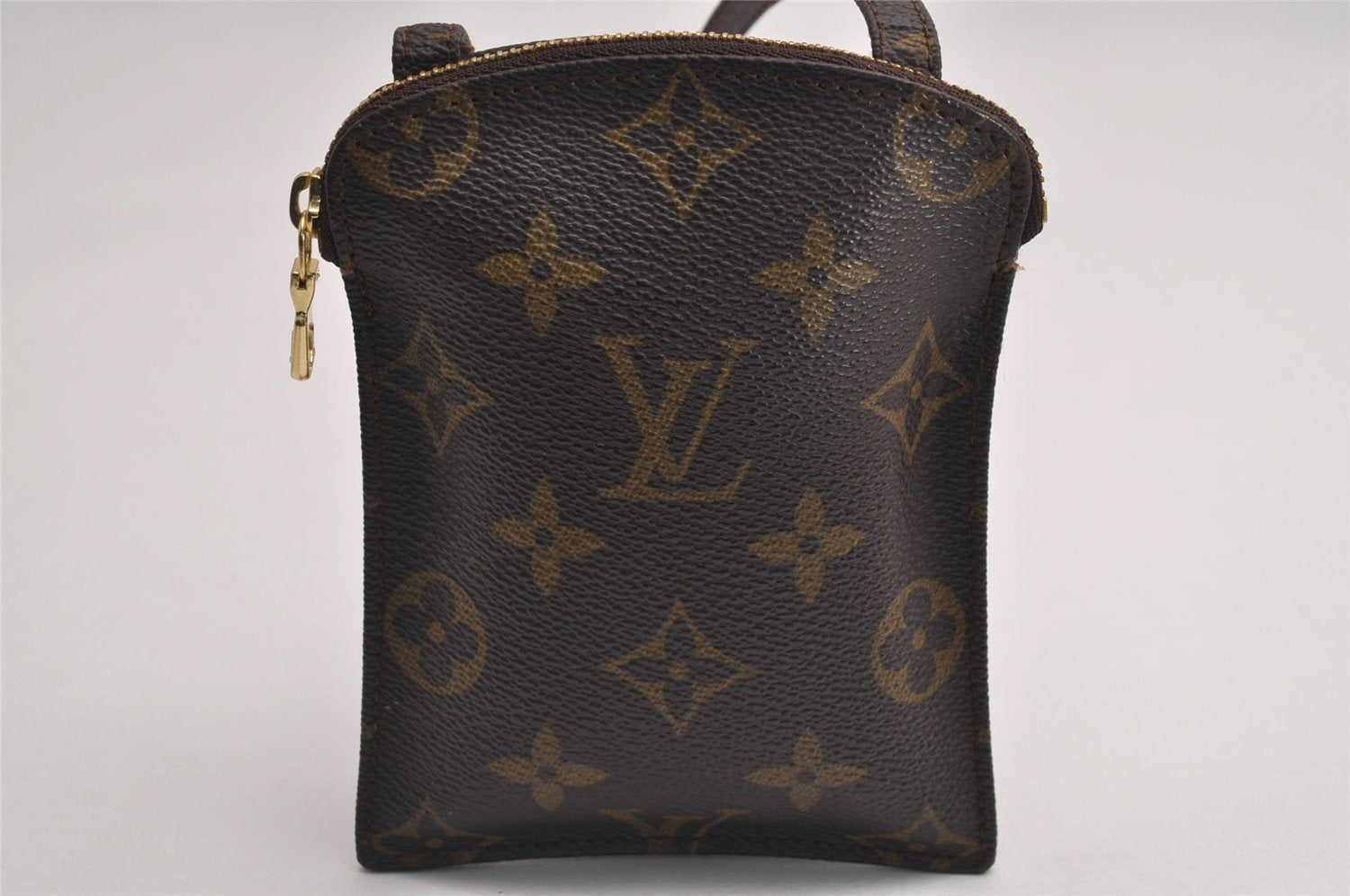 Authentic Louis Vuitton Monogram Pochette Secret M45484 Shoulder Bag Pouch 2984J