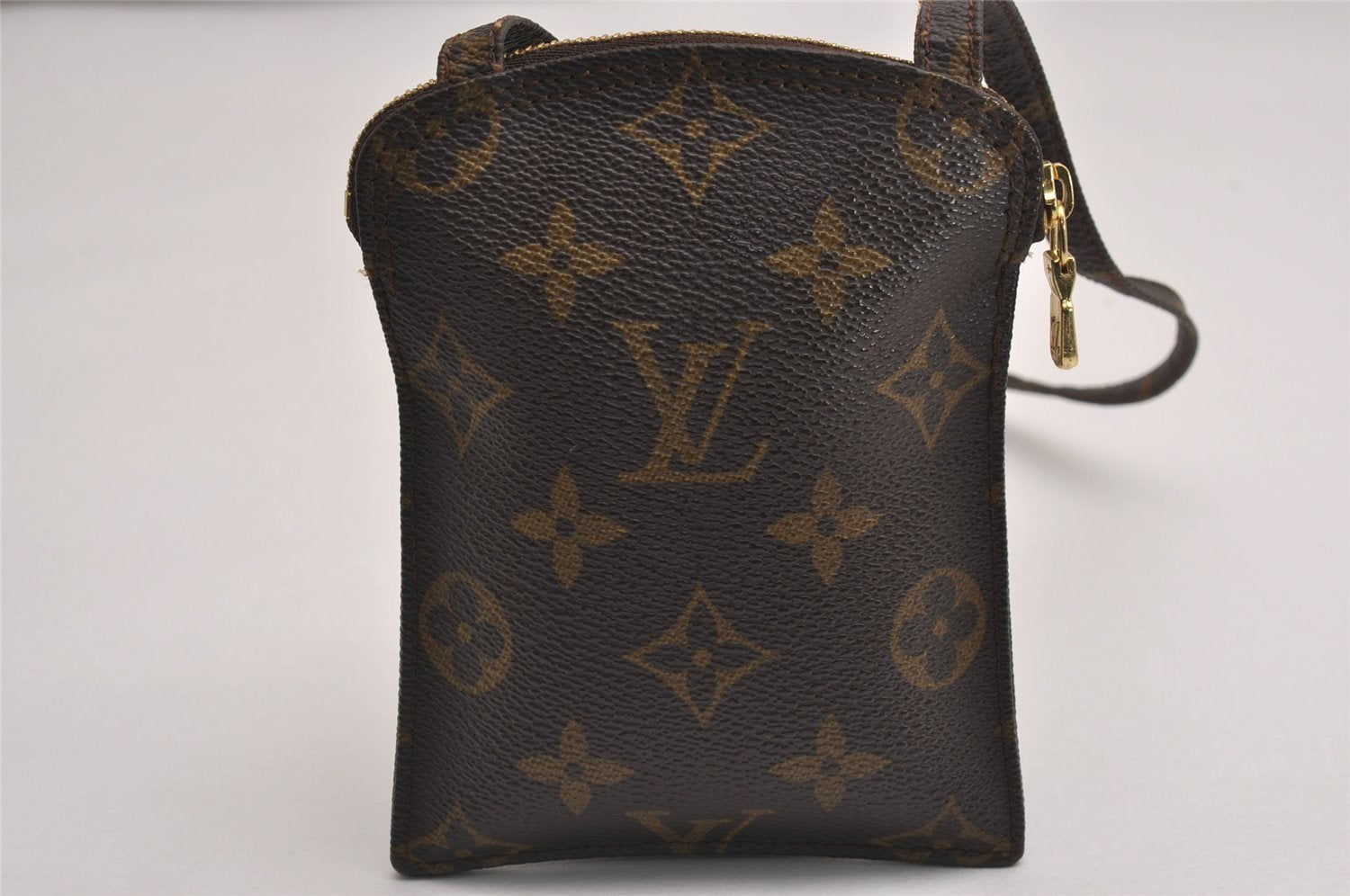 Authentic Louis Vuitton Monogram Pochette Secret M45484 Shoulder Bag Pouch 2984J