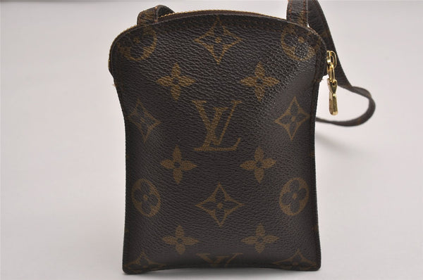 Authentic Louis Vuitton Monogram Pochette Secret M45484 Shoulder Bag Pouch 2984J