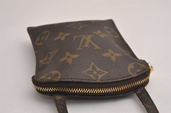 Authentic Louis Vuitton Monogram Pochette Secret M45484 Shoulder Bag Pouch 2984J