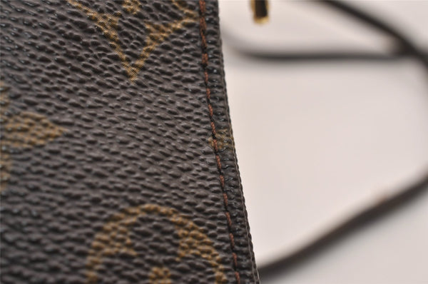 Authentic Louis Vuitton Monogram Pochette Secret M45484 Shoulder Bag Pouch 2984J