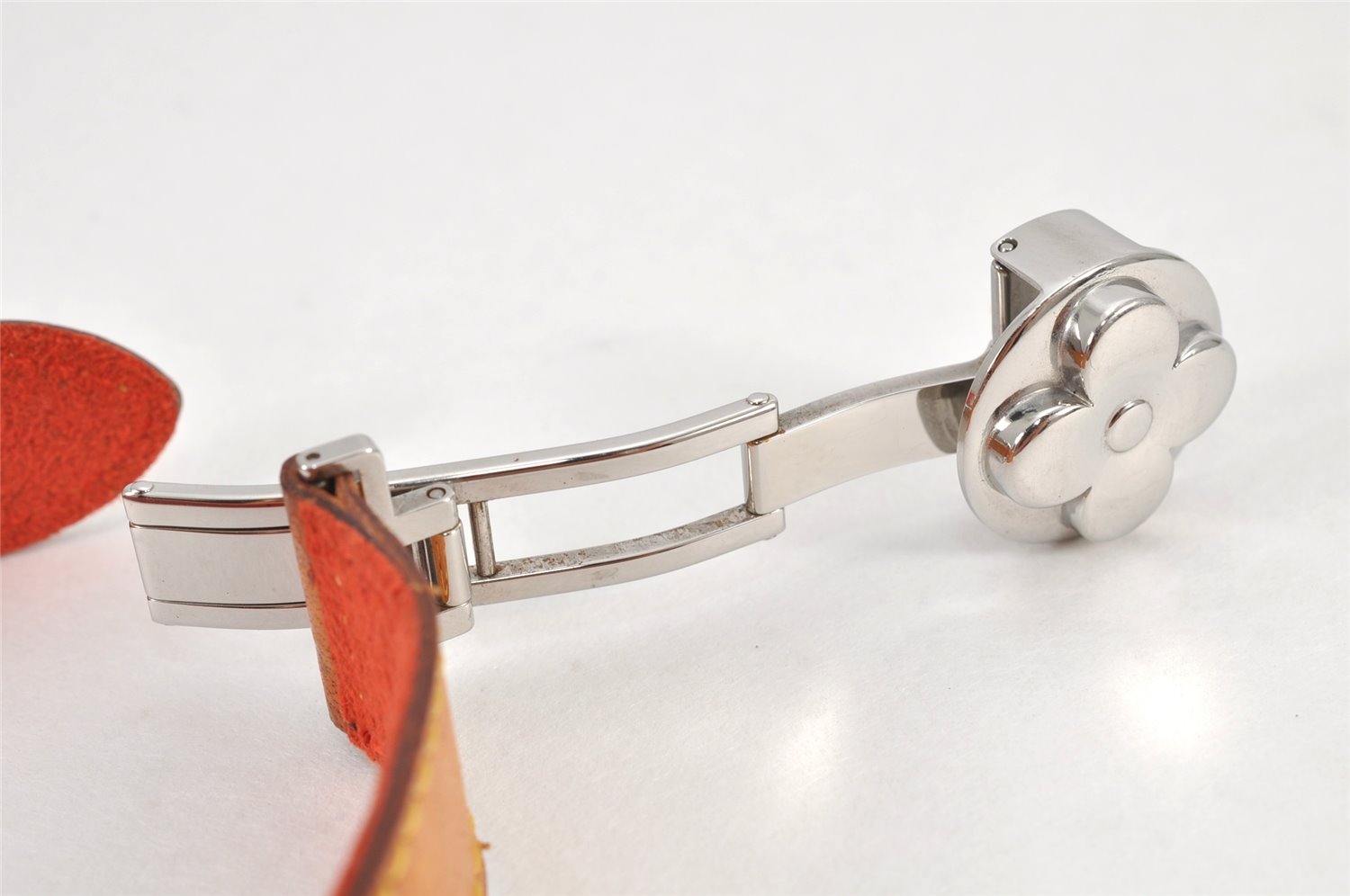 Authentic Louis Vuitton Good Luck Bracelet Bangle Beige M64448 LV 2984K