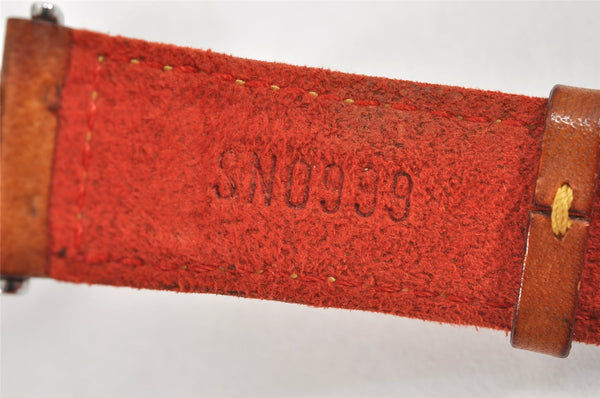 Authentic Louis Vuitton Good Luck Bracelet Bangle Beige M64448 LV 2984K