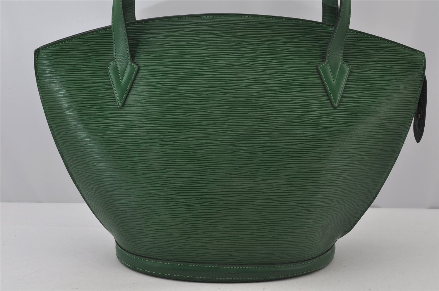 Auth Louis Vuitton Epi Saint Jacques Shopping Shoulder Bag Green M52264 LV 2985J
